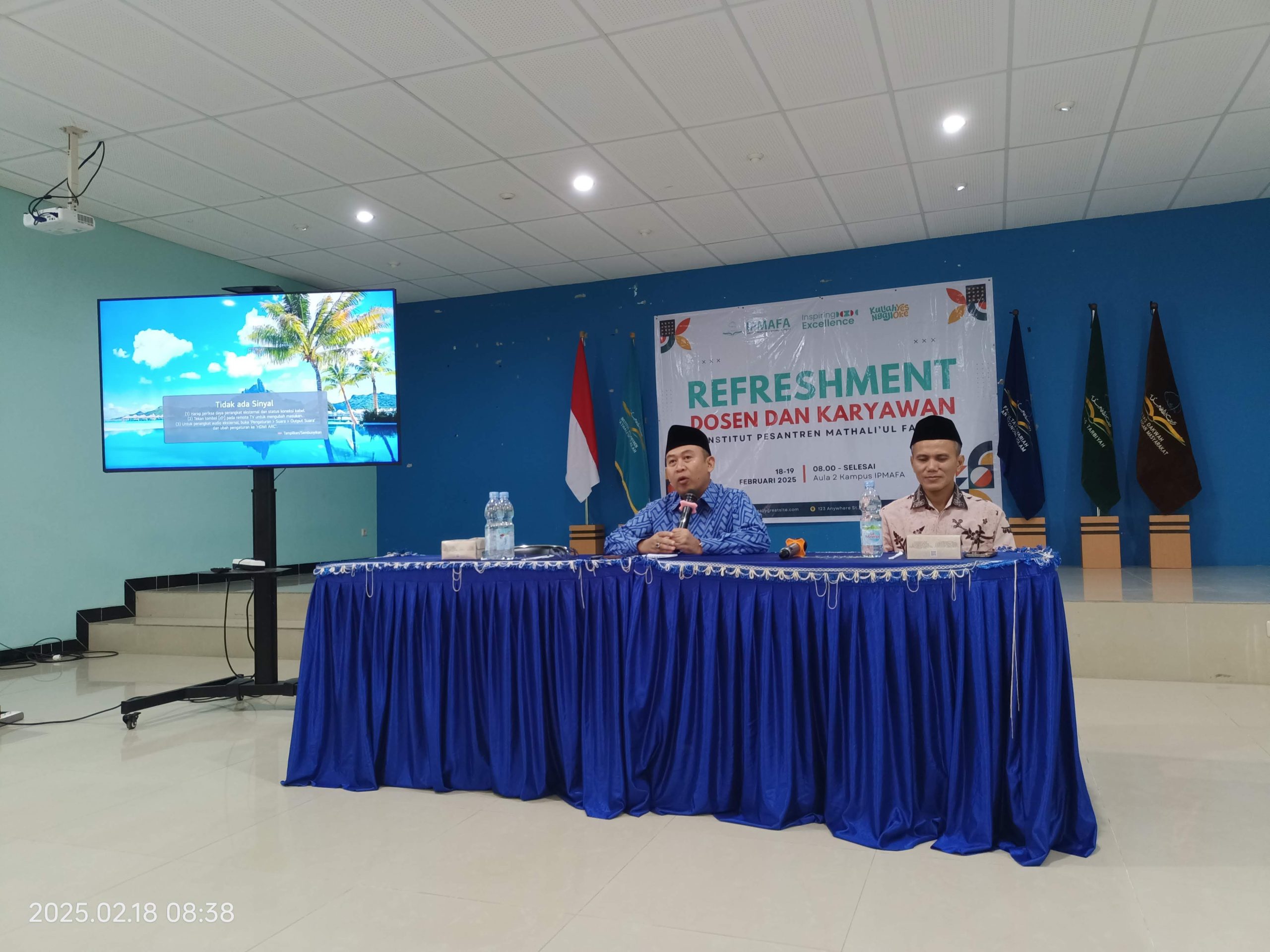 Pesan Rektor IPMAFA Dalam Refreshment Dosen Tahun 2025